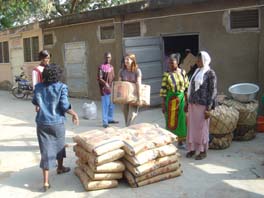 stockpiling and distributing food
