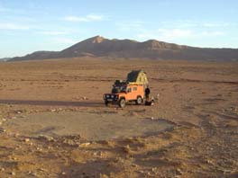 camp next to old nomad site