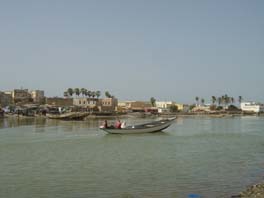 Pirogues at Saint Louis