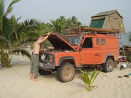 checking for strange noises