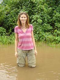 not as deep as the crossing in Senegal