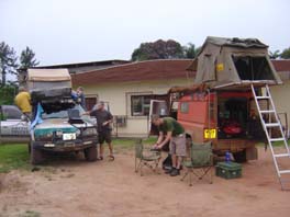 camping with the Norweigians