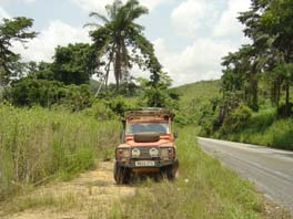 apparently the only decent road in the country